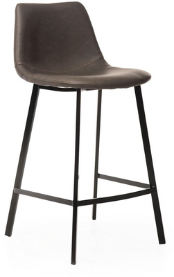 Полубарний стілець B-16 сірий антик